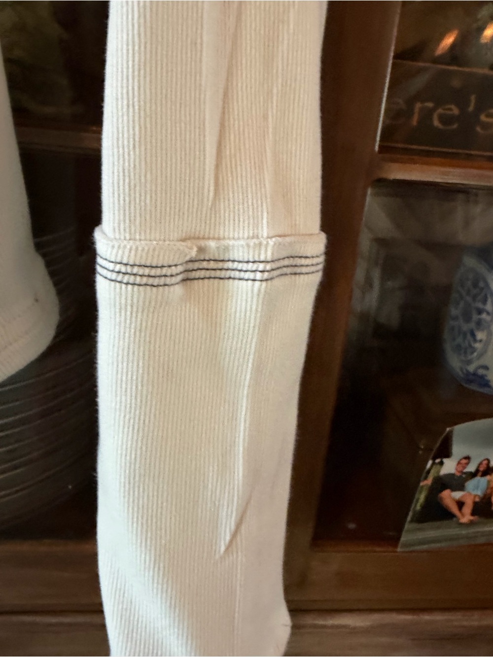 Free People White Textured Button-Front Shirt - Picture 4 of 6
